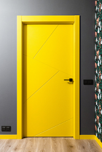 Дверь в эмали Сканди №5